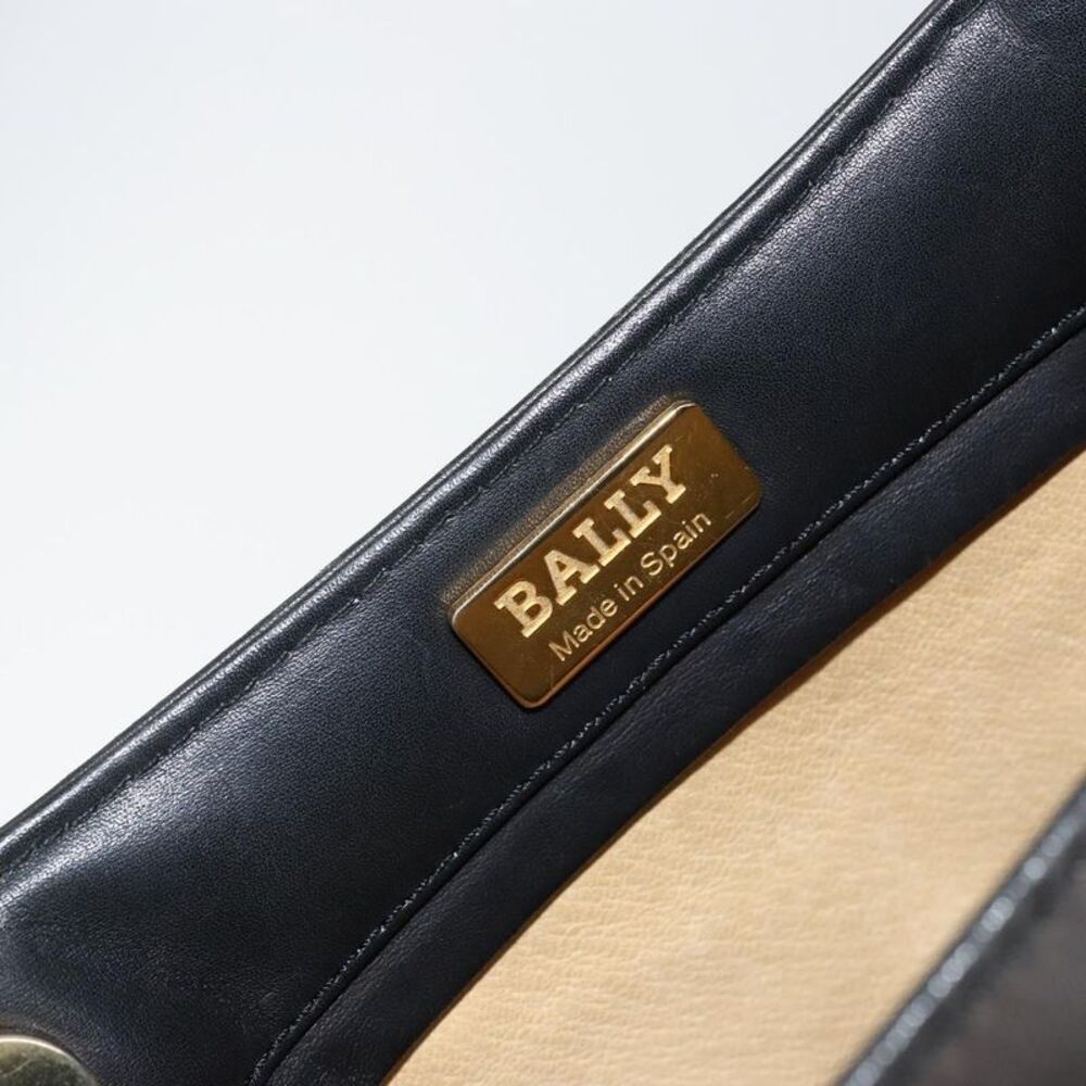 Bally Handbag Leather Black Leather Handbag - Picture 6 of 16
